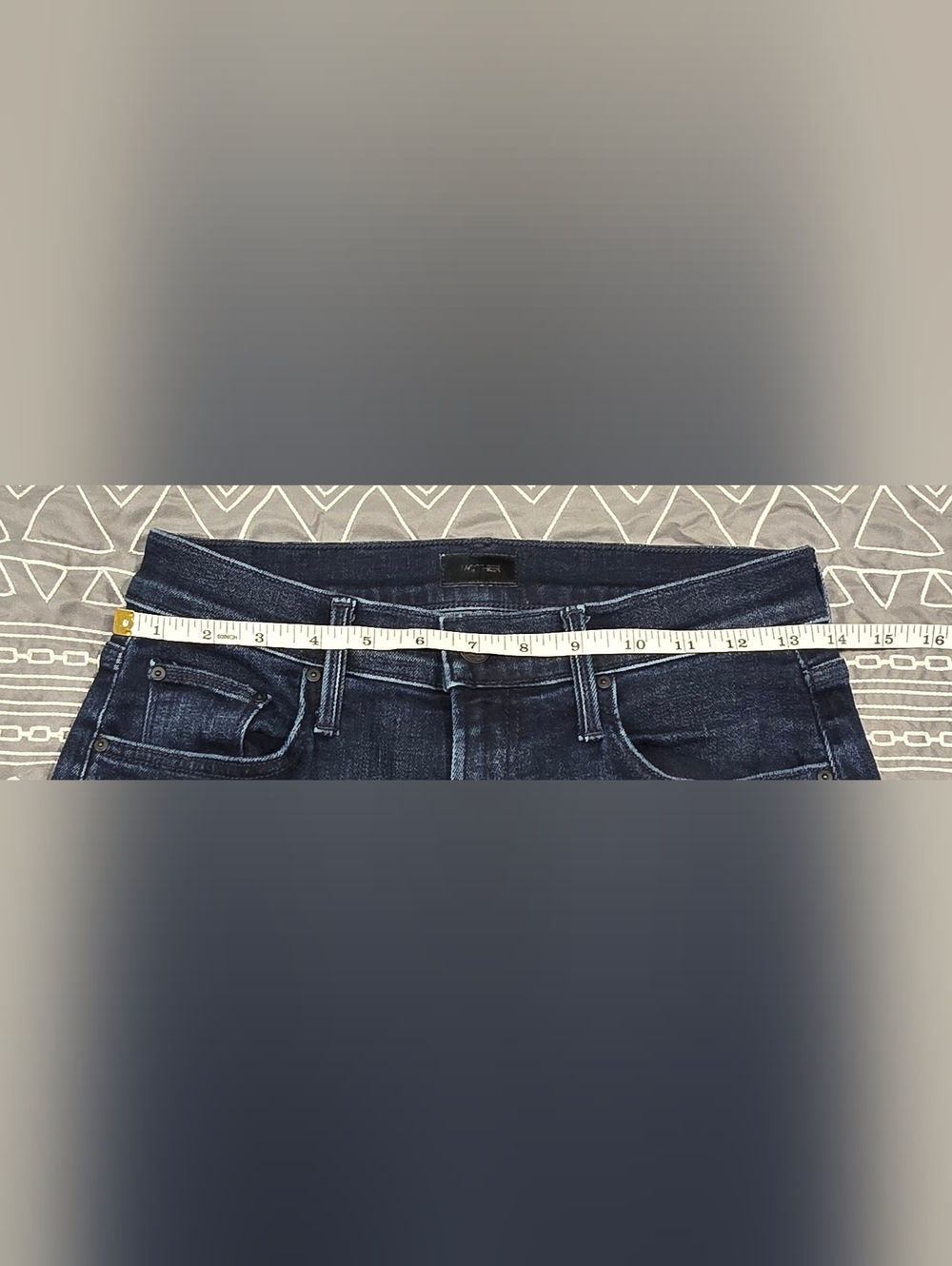MOTHER High Waisted Rider Skimp Straight Leg Jeans Size 27 - Picture 5 of 9